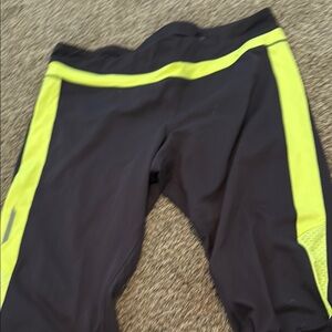 Champion Black and Yellow Performance Leggings